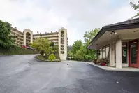 exterior and main lobby