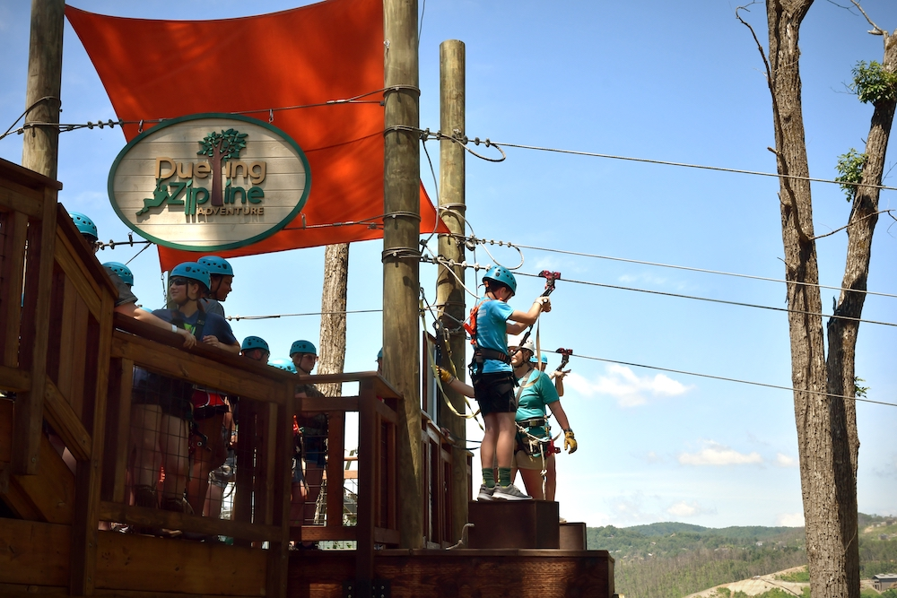 Anakeesta Dueling Zipline