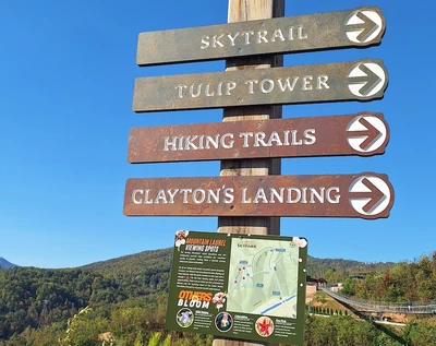 gatlinburg skypark trails