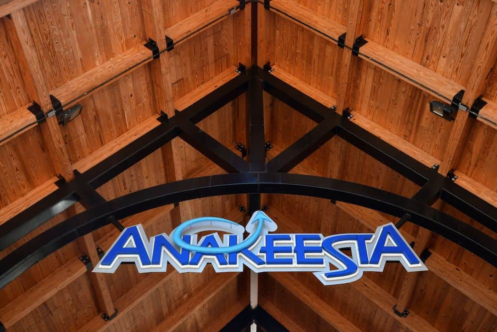 Anakeesta entrance sign